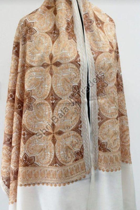 Janwar Fabric embroidered jamawar shawls, Gender : Female