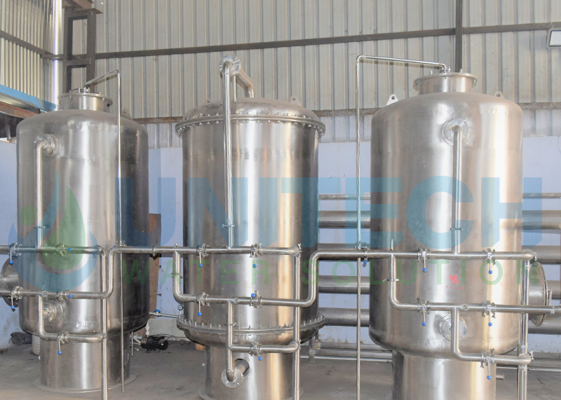Rectangular Electric Mild Steel Automatic Mineral Water Plant
