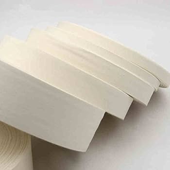 White Cotton Plain Tapes, for Textile Industry, Technics : Machine Made