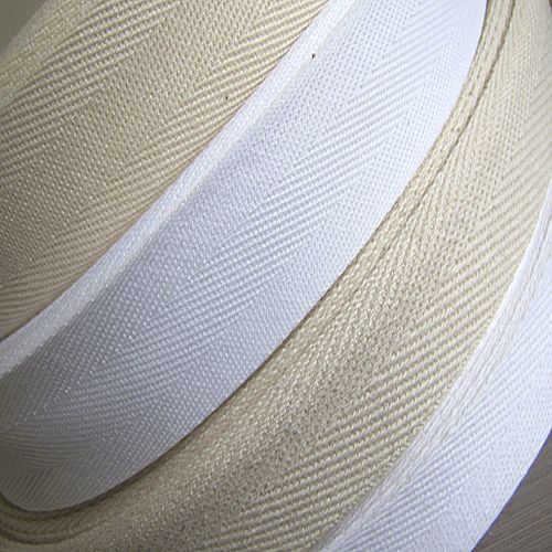 Plain Cotton Twill Tapes, for Textile Industy, Technics : Machine Made