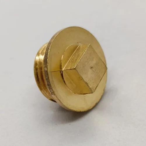 Golden Round 2 Inch Brass End Cap, Feature : Rust Proof, Durable, Anti Sealant