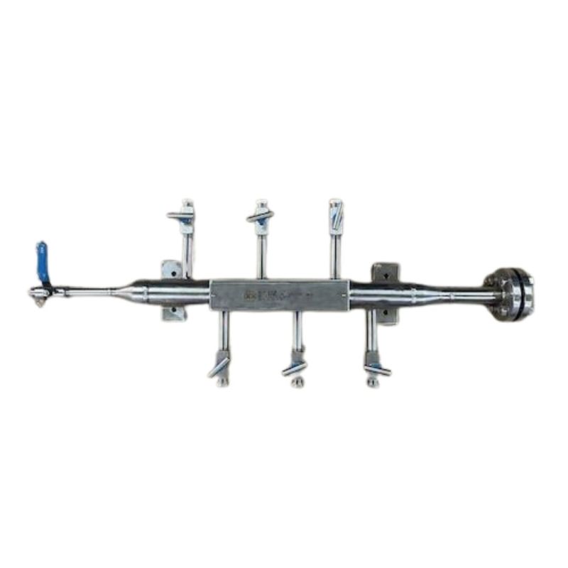 6-Ways Stainless Steel Air Distributor Header, Color : Silver