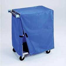 Medical Blue Rainforced Instrument Trolley Covers, Size : Standard