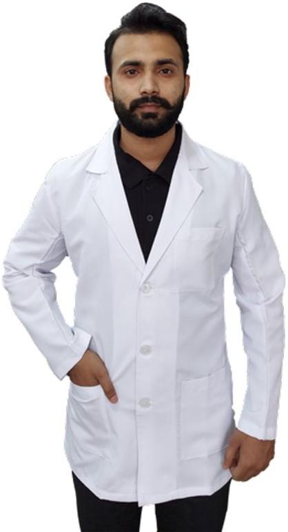 White Full Sleeves Doctor Coat