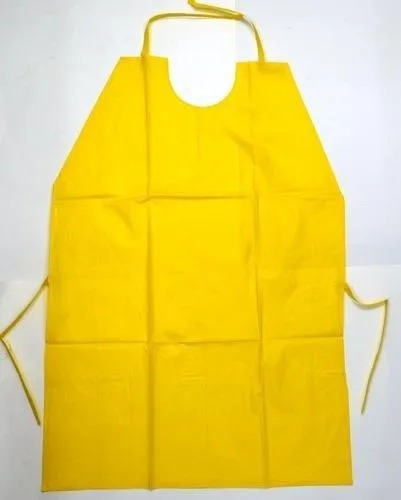 Yellow Chemical PVC Apron