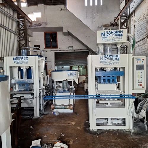 Automatic Concrete Block Making Machine