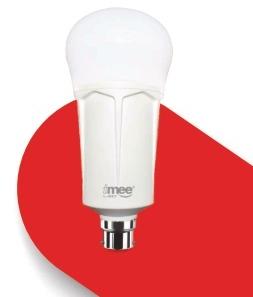 IMEE-RBEMB Removable Battery Emergency Led Bulb, for Home, Mall, Hotel, Office, Specialities : Durable