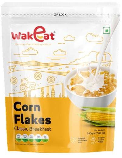 200gm Classic Breakfast Corn Flakes, Packaging Type : Plastic Packet
