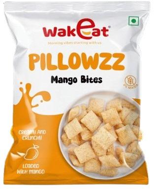 Wakeat Foods Pillowzz Mango Bites, Shelf Life : 12Months