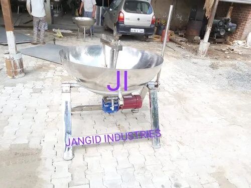 Silver 220V Semi Automatic Khoya Making Machine