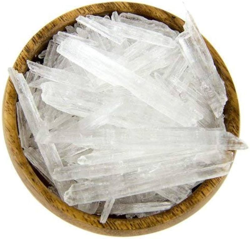 Colorless Menthol Bold Crystals, for Flavors Fragrances Component, Packaging Type : Plastic Bag