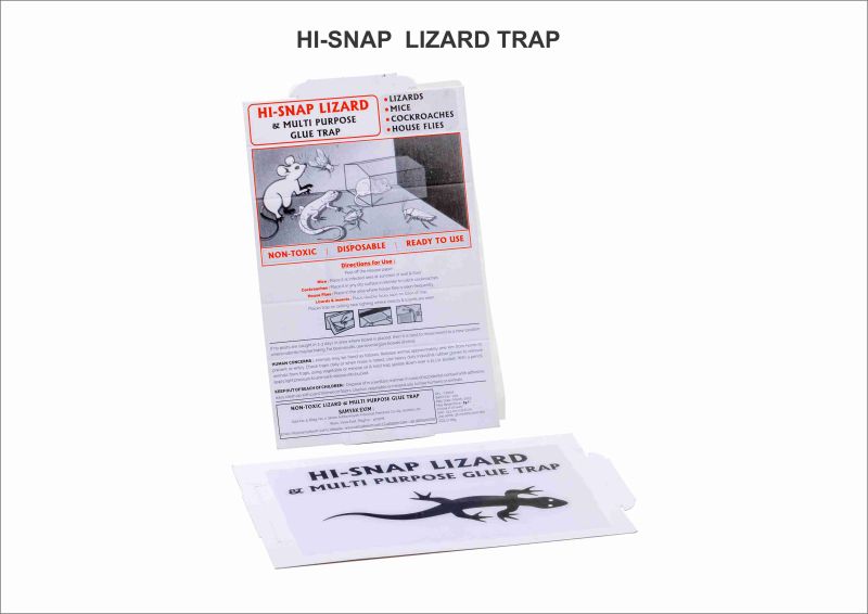 Plain Hi-Snap Lizard Glue Trap, Size : 13.3cmx216cm