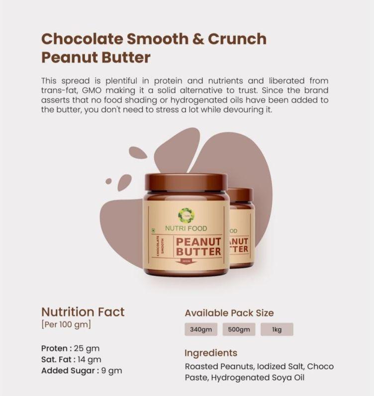 Chocolate Smooth & Crunch Peanut Butter