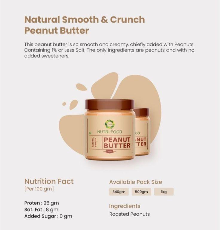 Natural Smooth & Crunch Peanut Butter