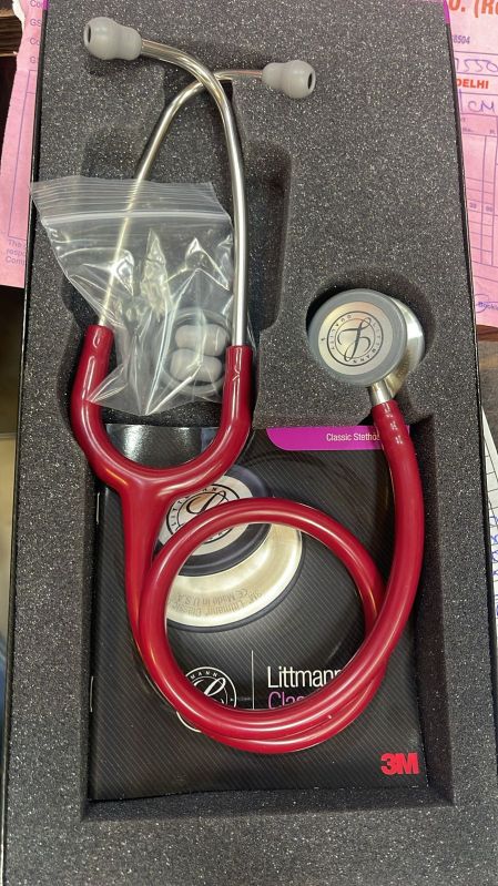 100-150gm Stethoscopes littman, for Clinic, Hospital, Nursing Home, Head Material : Stainless Steel