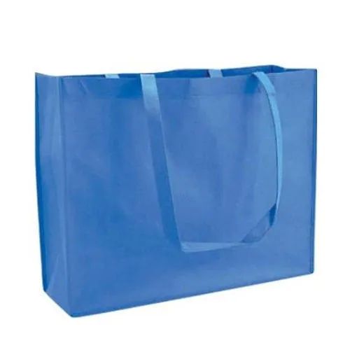 Blue Loop Handle Non Woven Bag