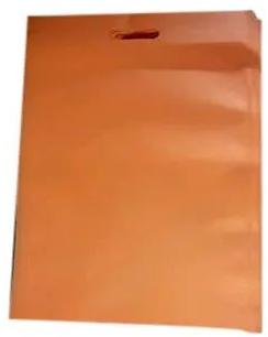 Orange Non Woven D Cut Bag, for Shopping, Size : 12x18 Inch