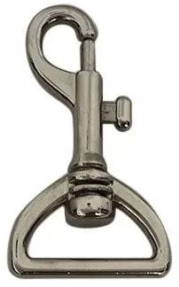 Black Zinc Lead Free 25 mm Dog Hook, Feature : Durable, Hard Structure, Non Breakable