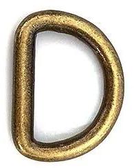 Golden 25 mm Metal D Ring, for Bag