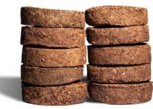 Brown Cow Dung Cake