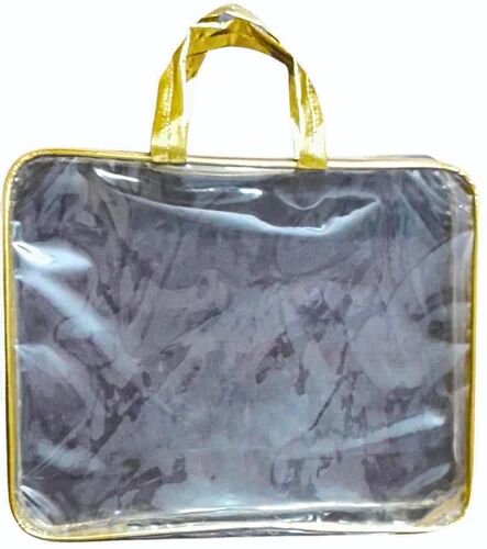 Plain PVC Transparent Blanket Bag, Closure Type : Zipper