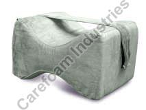Grey Plain Memory Foam Knee Support Pillow, Feature : Comfortable