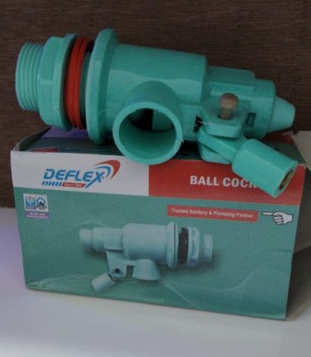 Green Ptmt Ball Cock, For Water Fitting, Feature : Impeccable Finish, Durable, Casting Approved