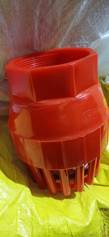 Red Pvc Foot Valves, For Pipe Fitting, Feature : Casting Approved, Durable