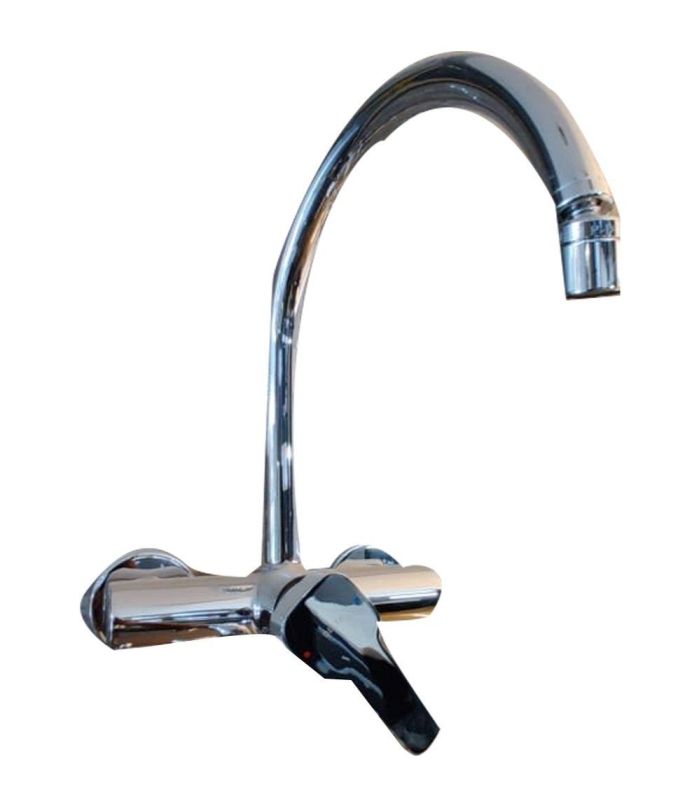 Silver Stainless Steel Swan Neck Tap, For Bathroom Use, Feature : Fine Quality, Attractive Design