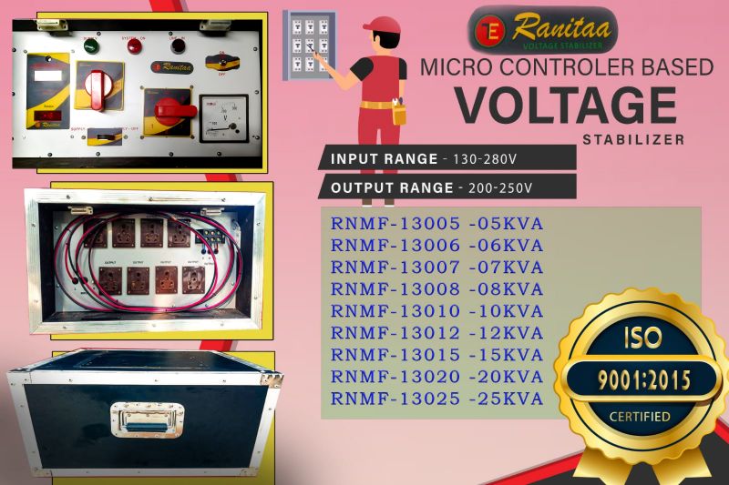 ranitaa microcontroller based voltage stabilizer
