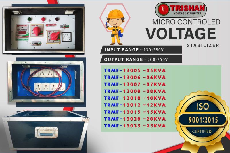 trishan microcontrolled voltage stabilizer