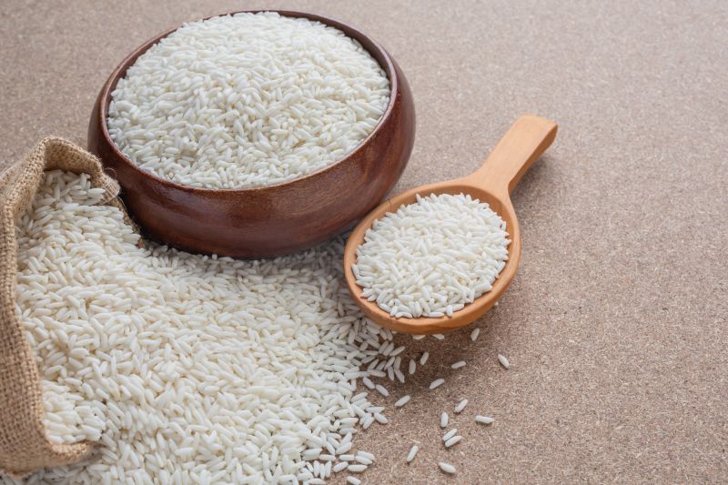 White Soft Natural Jeera Non Basmati Rice, for Cooking, Food, Variety : Medium Grain