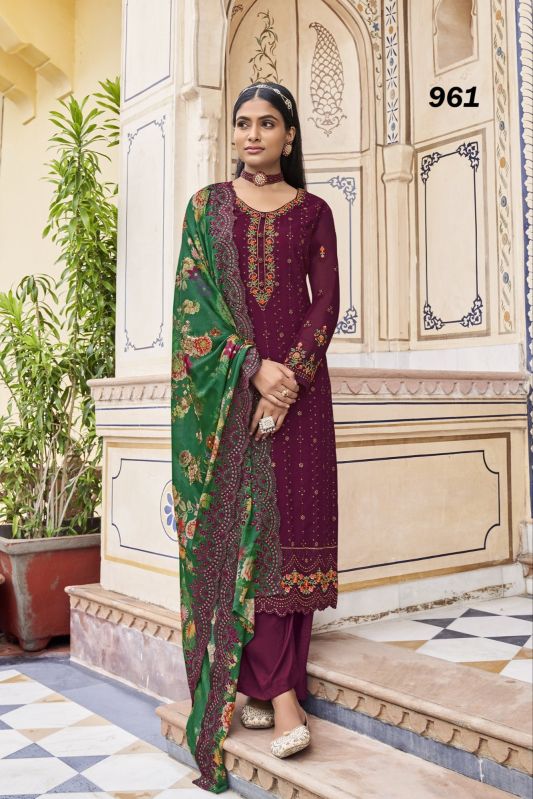 Ladies Georgette Salwar Suit with Dupatta