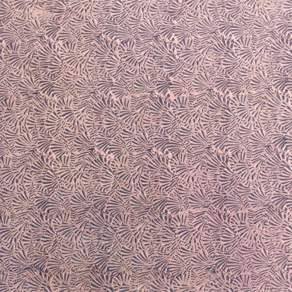 Pink HP020 Kalamkari Block Printed Cotton Fabric, for Garments, Packaging Type : Poly Bag