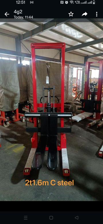Hydraulic Lifting Manual Stacker, for Industrial