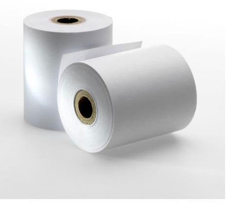 White Plain Thermal Paper Roll, for Packaging Use, Feature : Premium Quality, Fine Finish