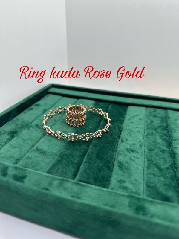 Rose Gold Sterling Silver Ladies Kada, Feature : Attractive Designs, Rust Proof, Shiny Look
