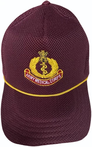 Jagan Sons Plain Net Military Golf Cap, for Sports Wear, Gender : Male
