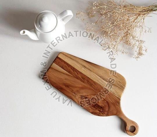Wooden Bottle Shaped Chopping Board, for Kitchen, Color : Brown