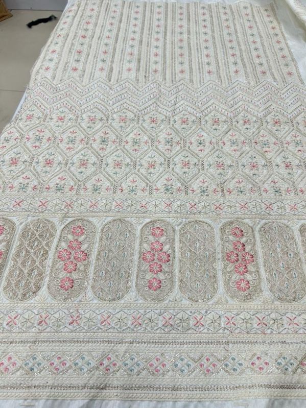 Embroidered banglori bada panna sherwani fabric, for Ethnic Wear, Garments, Technics : Embroidery Work