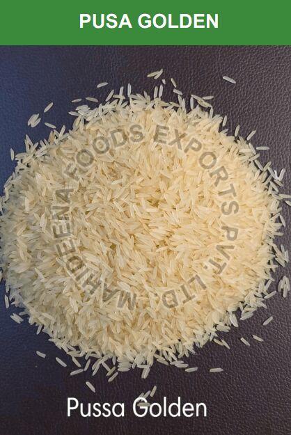 Natural Hard Pusa Golden Rice, for Cooking, Human Consumption, Certification : FSSAI Certified