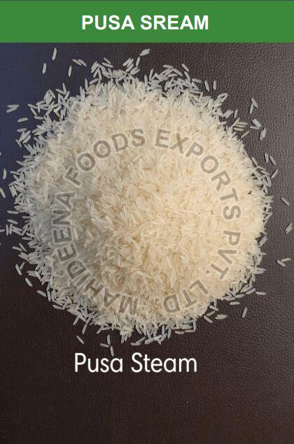 Hard Natural Pusa Steam Rice, Packaging Type : Gunny Bags