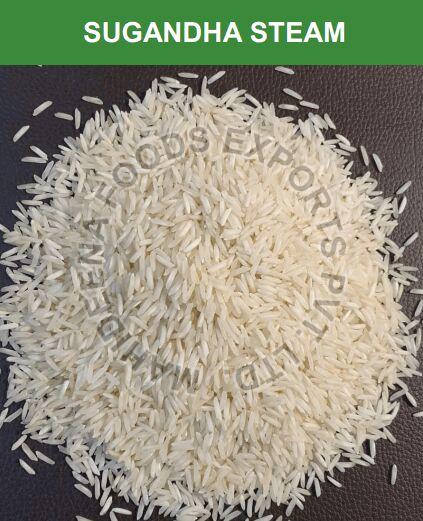 Hard Natural Sugandha Steam Rice, Variety : Long Grain