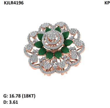 16.058 Grams Diamond Ladies Ring, Feature : Fine Finishing, Eye Catching Look, Stylish
