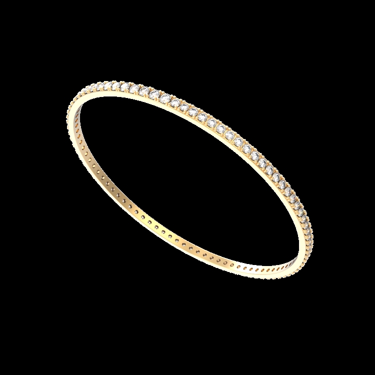 16.080 Grams  Diamond Bangle