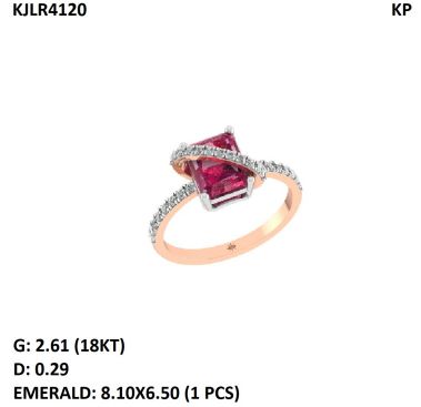 2.552 Grams Diamond Ladies Ring, Feature : Fine Finishing, Eye Catching Look, Stylish