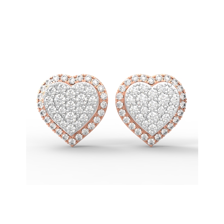 5.353 Grams Diamond Earrings, Occasion : Party Wear