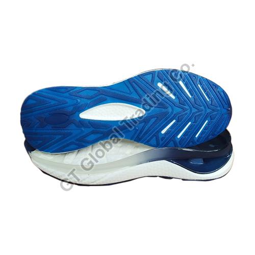 Synthetic Leather Mens Sports Shoe Sole, Outsole Material : Rubber