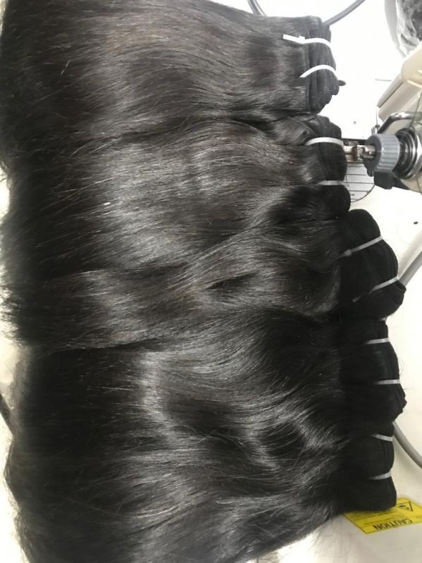 Black Straight Hair Bundles, For Parlour, Personal, Occasion : Formal Wear, Party Wear
