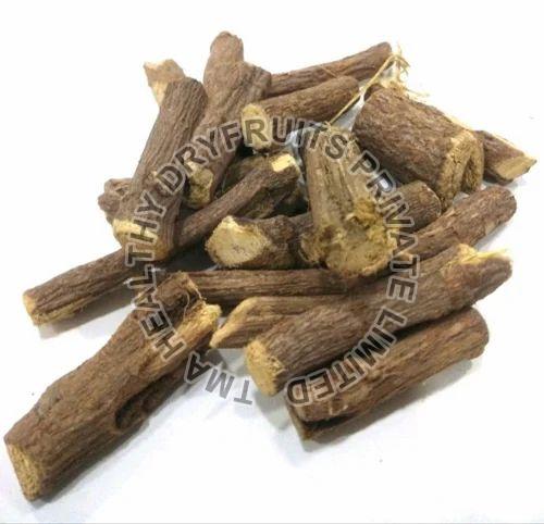 Natural Dried Mulethi Stick, Packaging Type : Plastic Packets